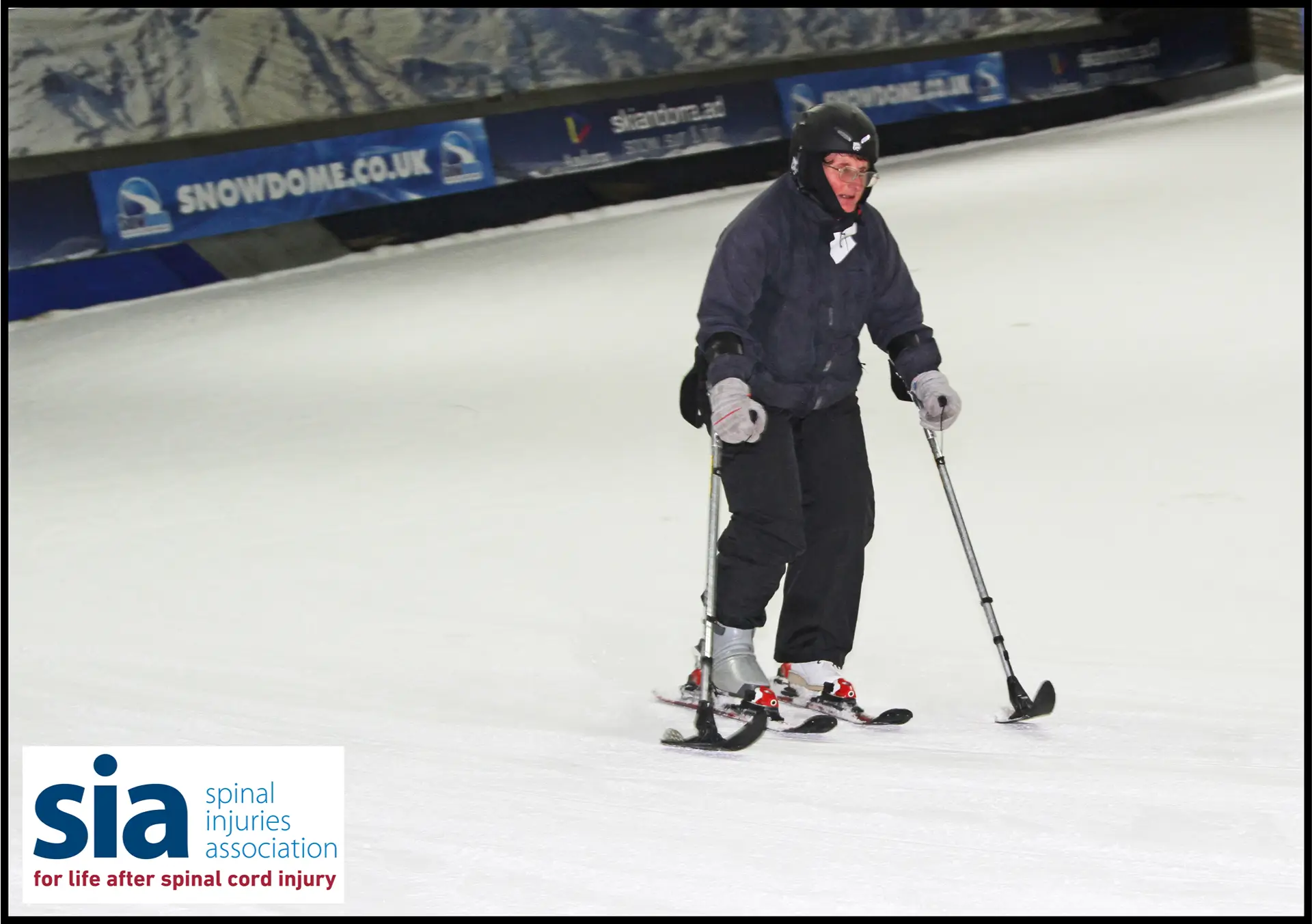 Adult Skiing With Accessible Tools